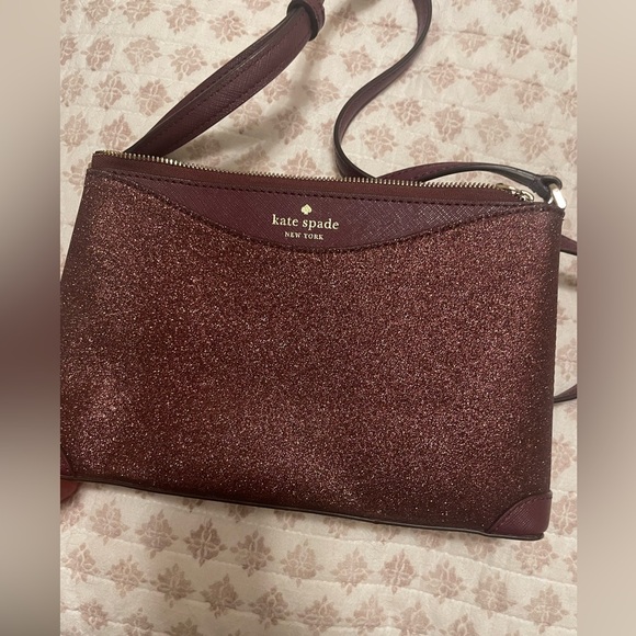 kate spade Handbags - Kate spade shimmy glitter purse